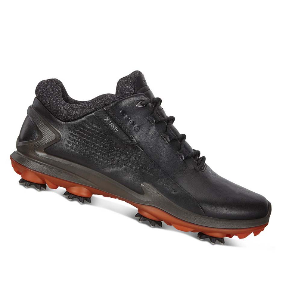 Ecco Biom G3 Cleated Golfsko Herre Svarte | NO 541KOR